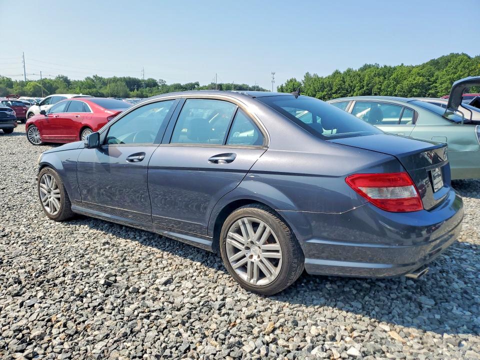 2011 Mercedes-benz C class VIN WDDGF8BB3BR133995 COPART salvage auction — FRONT END, Ma - Certificate Of Title (P), sold $675 on 2026-07-27 (photo 2)
