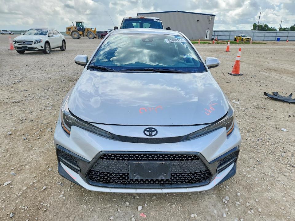 2022 Toyota VIN 5YFS4MCE2NP121945 COPART salvage auction — REAR END, Tx - Salvage Vehicle Title, sold $3,450 on 2026-07-30 (photo 5)