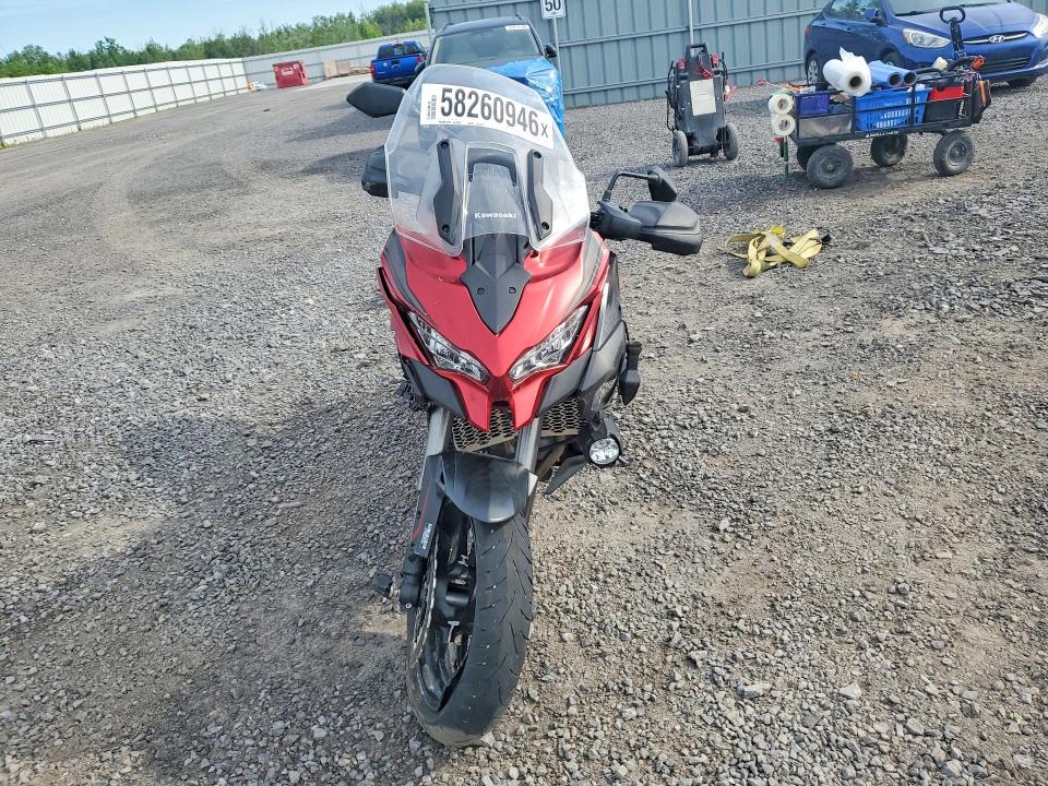 2023 Kawasaki Klz1000 d VIN JKALZCD12PA012298 COPART salvage auction — ALL OVER, ON - PERMIT IRREPAIRABLE, sold $1,050 on 2026-07-16 (photo 2)
