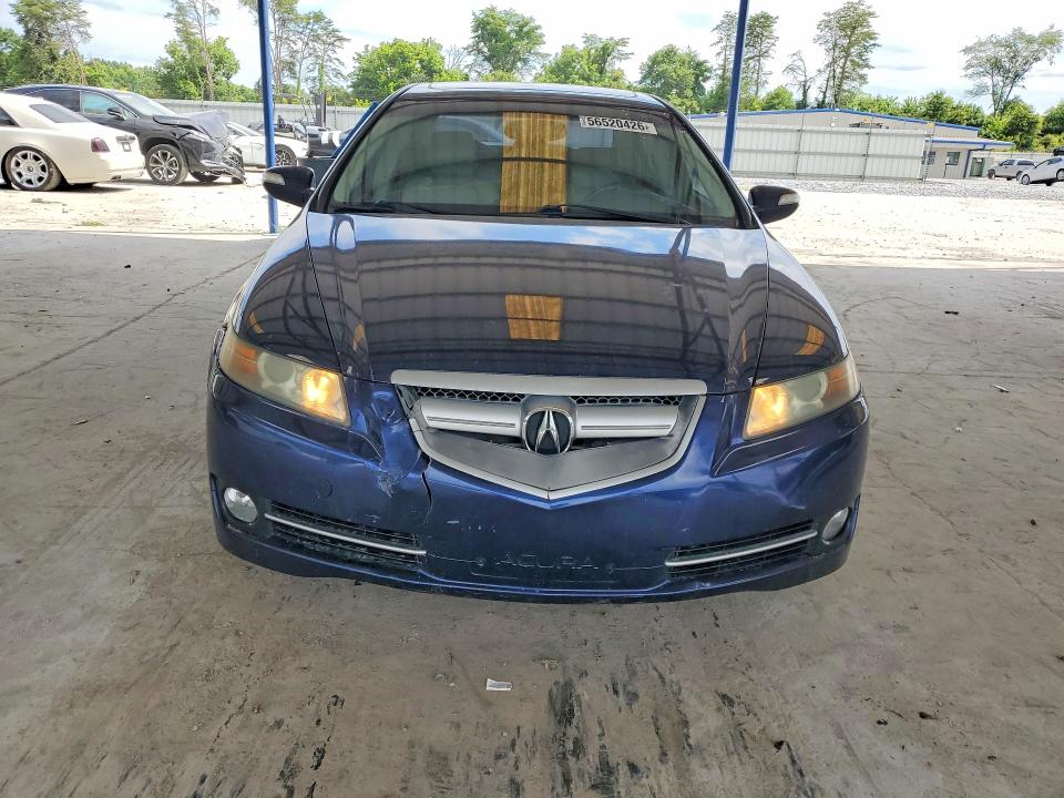 2008 Acura Tl VIN 19UUA66228A052070 COPART salvage auction — REAR END, Ga - Cert Of Title-Rebuilt Salvage, sold $350 on 2026-07-09 (photo 5)