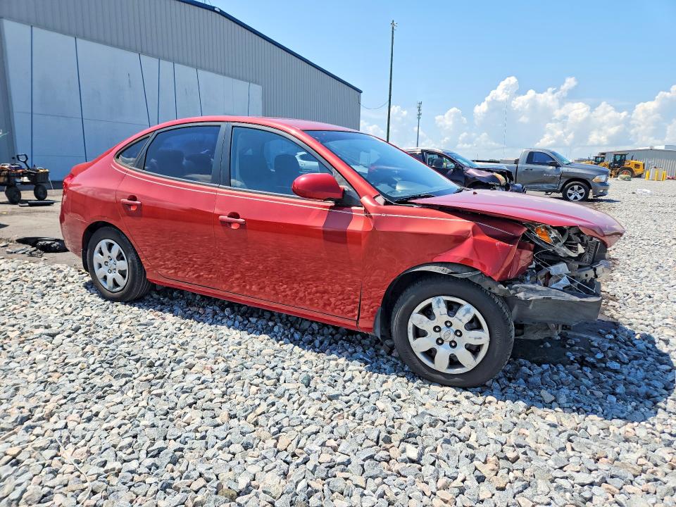 2009 Hyundai Elantra VIN KMHDU46D99U640166 COPART salvage auction — FRONT END, Fl - Cert Of Title Slvg Rebuildable, sold $450 on 2026-07-13 (photo 4)