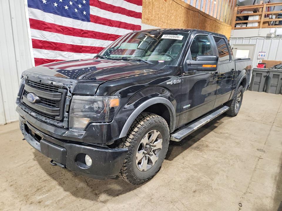 2013 Ford F-150 VIN 1FTFW1ET6DFD73919 COPART salvage auction — FRONT END, Ak - Bill Of Sale- Salvage, sold $3,250 on 2026-08-04 (photo 1)