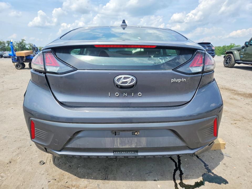 2020 Hyundai Ioniq VIN KMHC75LD5LU208694 COPART salvage auction — FRONT END, Va - Cert Of Title - Salvage, sold $1,500 on 2026-07-29 (photo 6)