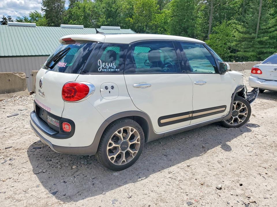 2014 Fiat VIN ZFBCFADH9EZ009514 COPART salvage auction — FRONT END, Ma - Cert Of Title-Reconstrctd Coll, sold $450 on 2026-07-08 (photo 3)