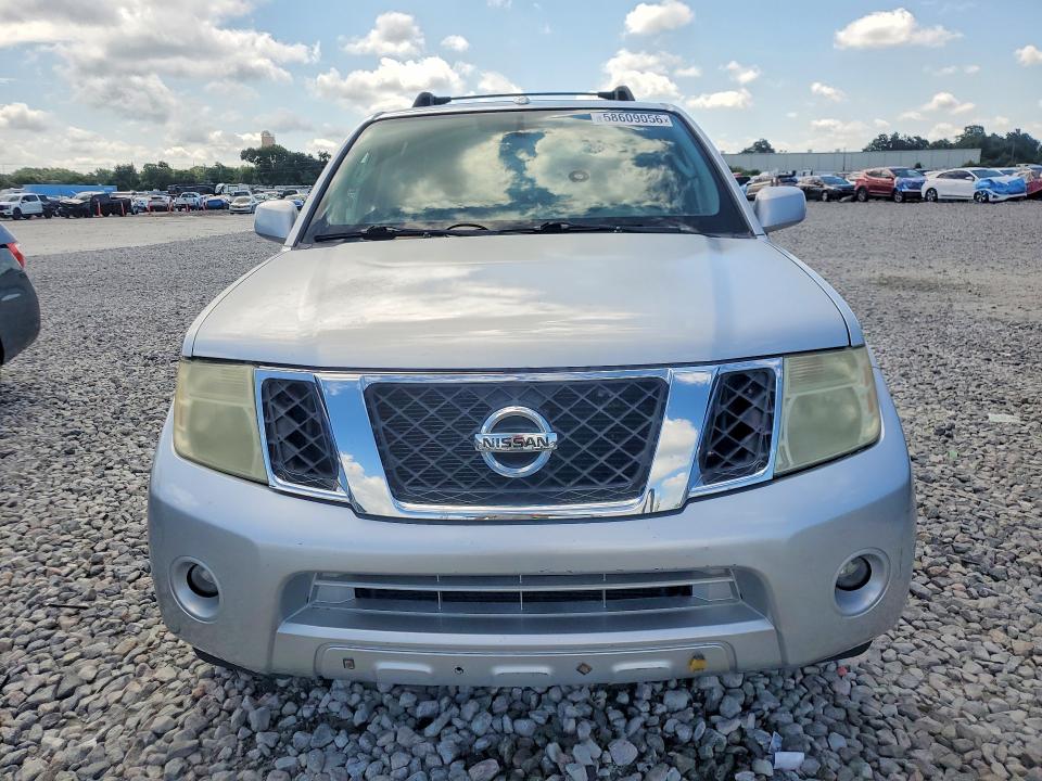 2012 Nissan Pathfinder VIN 5N1AR1NN3CC610249 COPART salvage auction — FRONT END, Fl - Certificate Of Title (P), sold $350 on 2026-07-08 (photo 5)