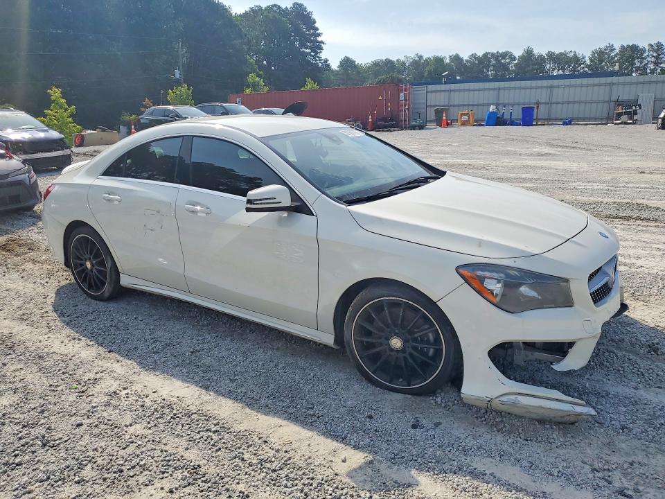 2015 Mercedes-benz Cla-klasse VIN WDDSJ4EB2FN182695 COPART salvage auction — FRONT END, Ga - Cert Of Title-Rebuilt Flood, sold $2,550 on 2026-07-13 (photo 4)