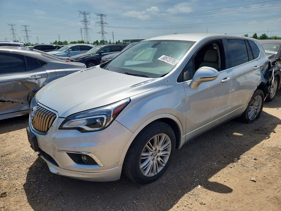 2017 Buick Envision VIN LRBFXASAXHD097289 COPART salvage auction — REAR END, Il - Salvage Certificate, sold $1,000 on 2026-07-28 (photo 1)