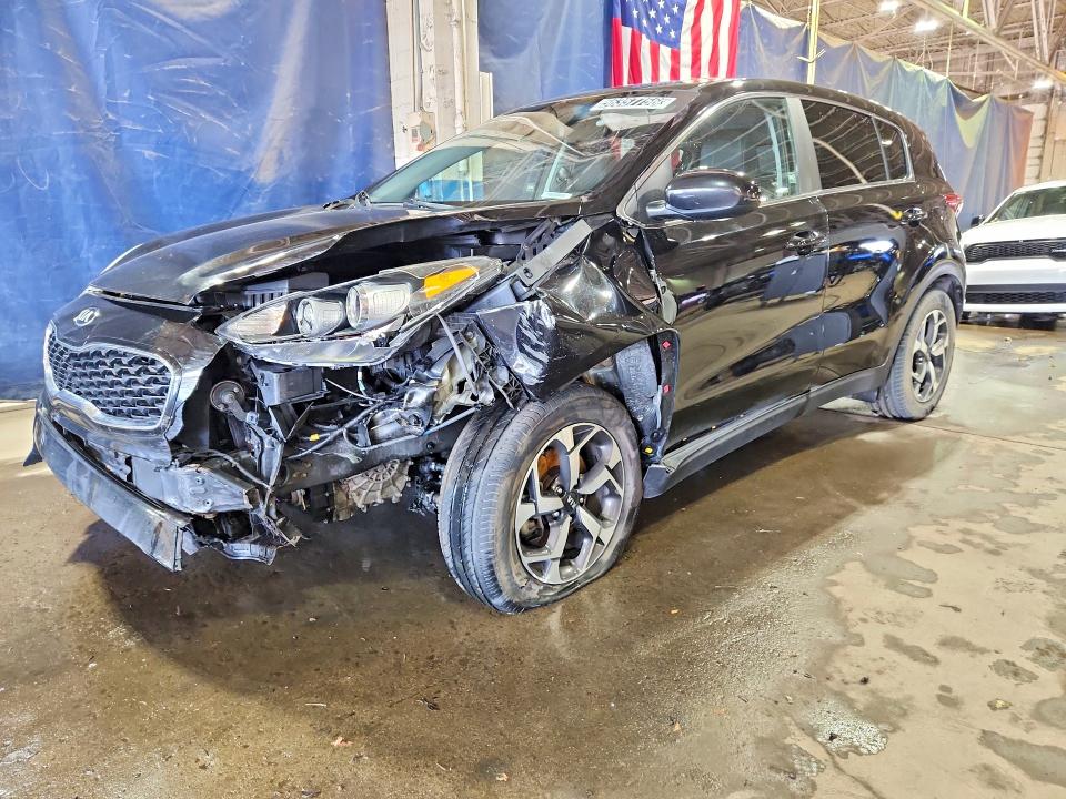 2022 Kia Sportage VIN KNDPM3AC4N7006766 COPART salvage auction — FRONT END, Mi - Scrap Certificate Of Title, sold $1,150 on 2026-07-14 (photo 1)