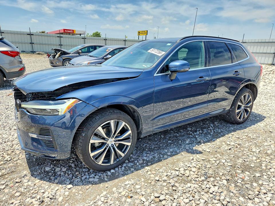 2022 Volvo Xc60 VIN YV4L12RK6N1970881 COPART salvage auction — FRONT END, Il - Salvage Certificate, sold $6,000 on 2026-08-03 (photo 1)