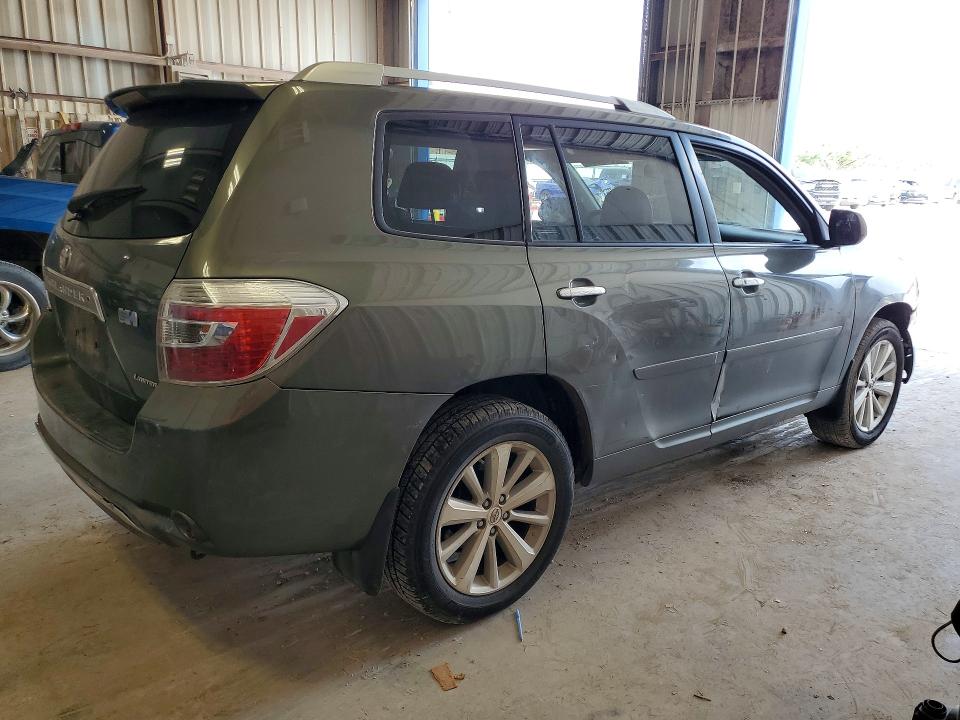 2008 Toyota Highlander VIN JTEEW44A582020593 COPART salvage auction — SIDE, Tx - Salvage Vehicle Title, sold $1,250 on 2026-07-06 (photo 3)