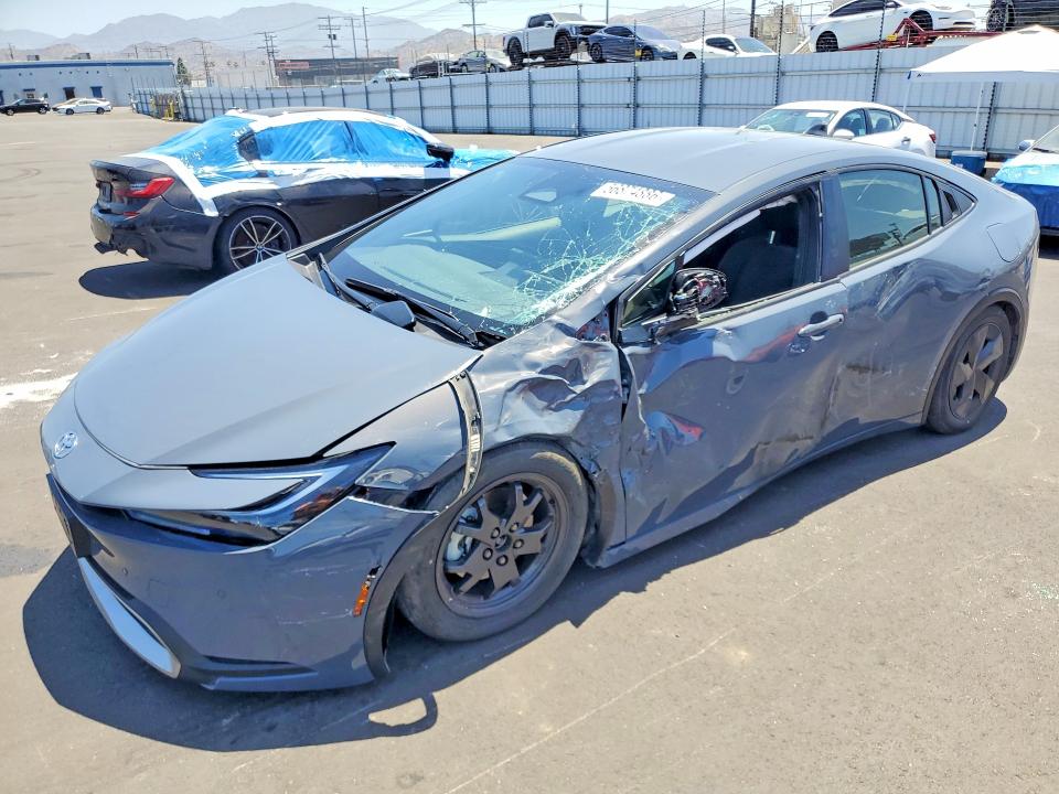2026 Toyota Prius VIN JTDACACU6T3058732 COPART salvage auction — FRONT END, CA - SALVAGE CERTIFICATE, sold $8,200 on 2026-07-29 (photo 1)