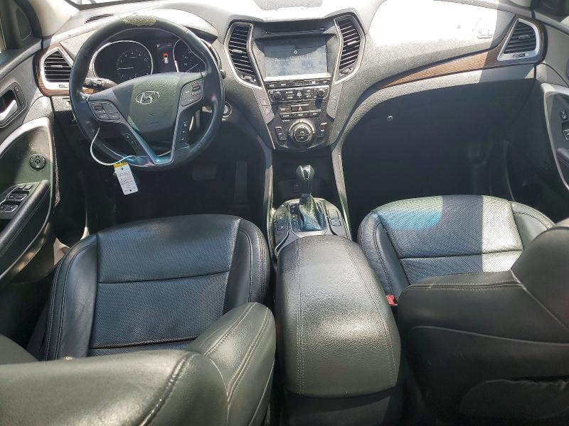 2017 Hyundai Santa fe VIN 5XYZWDLA6HG501675 COPART salvage auction — REAR END, Wv - Certificate Of Title, sold $4,250 on 2026-07-07 (photo 8)
