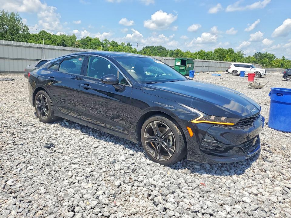 2022 Kia K5 VIN 5XXG64J25NG115543 COPART salvage auction — SIDE, Al - Cert Of Title-Salvage Title, sold $4,400 on 2026-07-07 (photo 4)