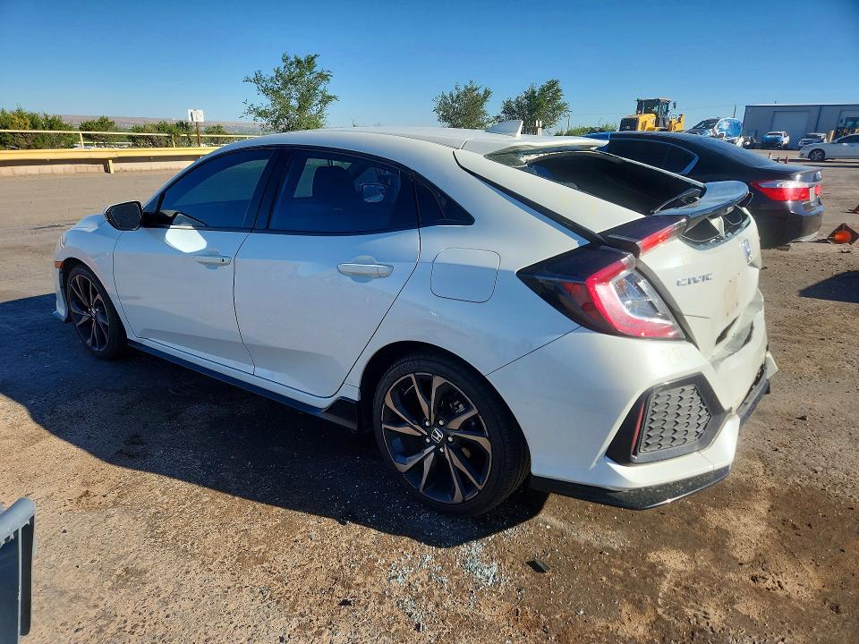 2018 Honda Civic VIN SHHFK7H43JU236521 COPART salvage auction — REAR END, NM - CERT OF TITLE-SALVAGE, sold $300 on 2026-07-30 (photo 2)