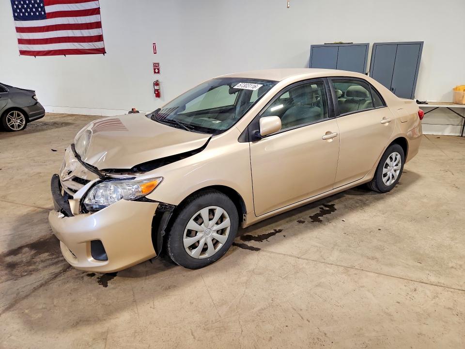 2011 Toyota Corolla VIN JTDBU4EE0B9127709 COPART salvage auction — FRONT END, Pa - Certificate Of Salvage, sold $1,800 on 2026-07-08 (photo 1)