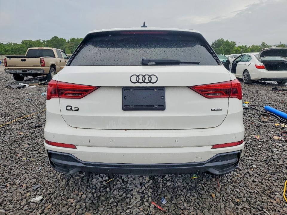 2022 Audi Q3 VIN WA1EECF30N1138594 COPART salvage auction — FRONT END, Al - Cert Of Title-Salvage Title, sold $11,600 on 2026-07-14 (photo 6)
