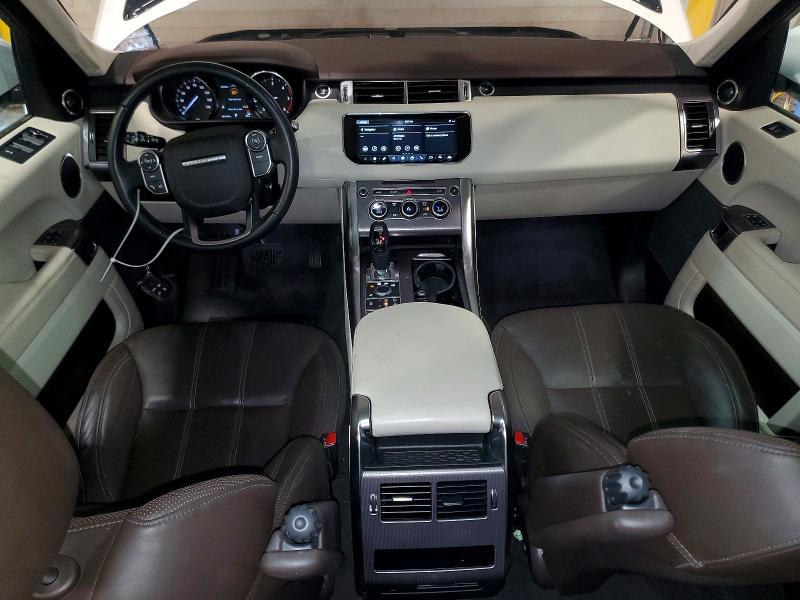 2017 Land rover RANGE ROVER VIN SALWR2FK1HA669302 COPART salvage auction — SIDE, PA - CERTIFICATE OF SALVAGE, sold $4,600 on 2026-07-28 (photo 8)