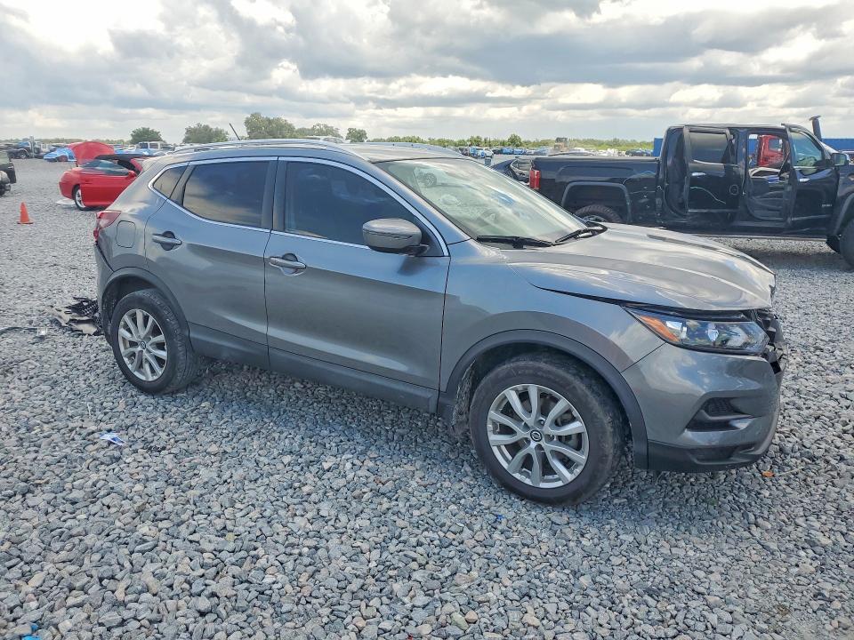 2020 Nissan Rogue VIN JN1BJ1CVXLW549325 COPART salvage auction — REAR END, Fl - Certificate Of Destruction, sold $3,500 on 2026-07-07 (photo 4)