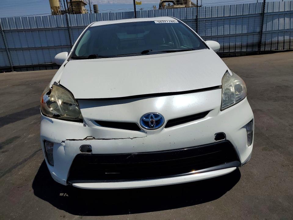 2013 Toyota VIN JTDKN3DU8D5659400 COPART salvage auction — FRONT END, Ca - Salvage Certificate, sold $2,700 on 2026-07-08 (photo 5)