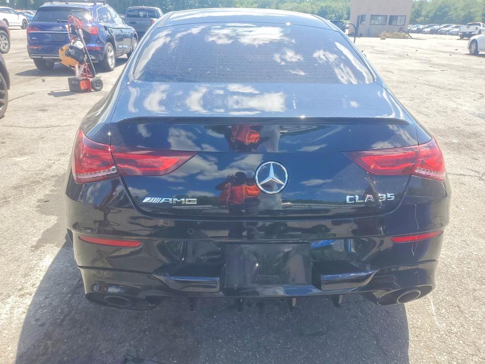 2022 Mercedes-benz Cla-klasse amg VIN W1K5J5BB4NN260271 COPART salvage auction — FRONT END, Ma - Cert Of Title-Salvage, sold $11,700 on 2026-08-18 (photo 6)