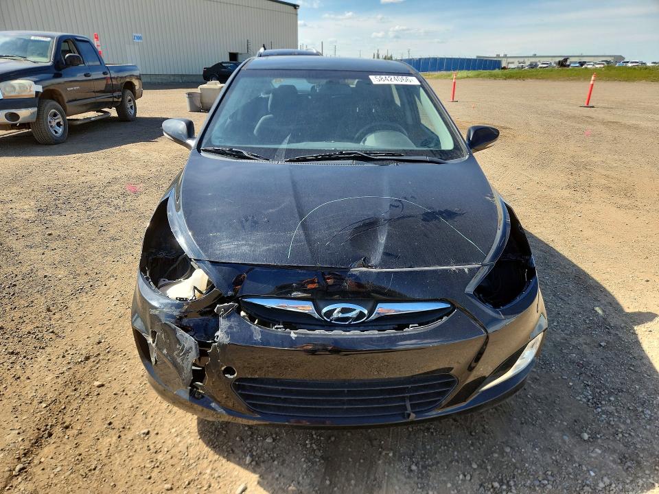 2013 Hyundai VIN KMHCU5AE0DU121954 COPART salvage auction — FRONT END, Ab - Bos - Salvage, sold $1,500 on 2026-07-14 (photo 5)