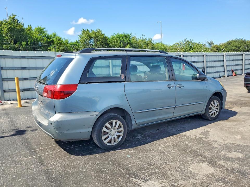 2005 Toyota Sienna VIN 5TDZA23C05S383853 COPART salvage auction — SIDE, Fl - Certificate Of Destruction, sold $500 on 2026-07-27 (photo 3)