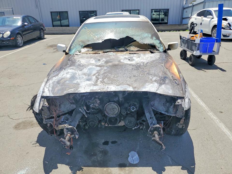 2001 BMW VIN WBADT43441GX27209 COPART salvage auction — BURN, Ca - Non-Repairable Vehicle Cert, sold $125 on 2026-08-21 (photo 5)