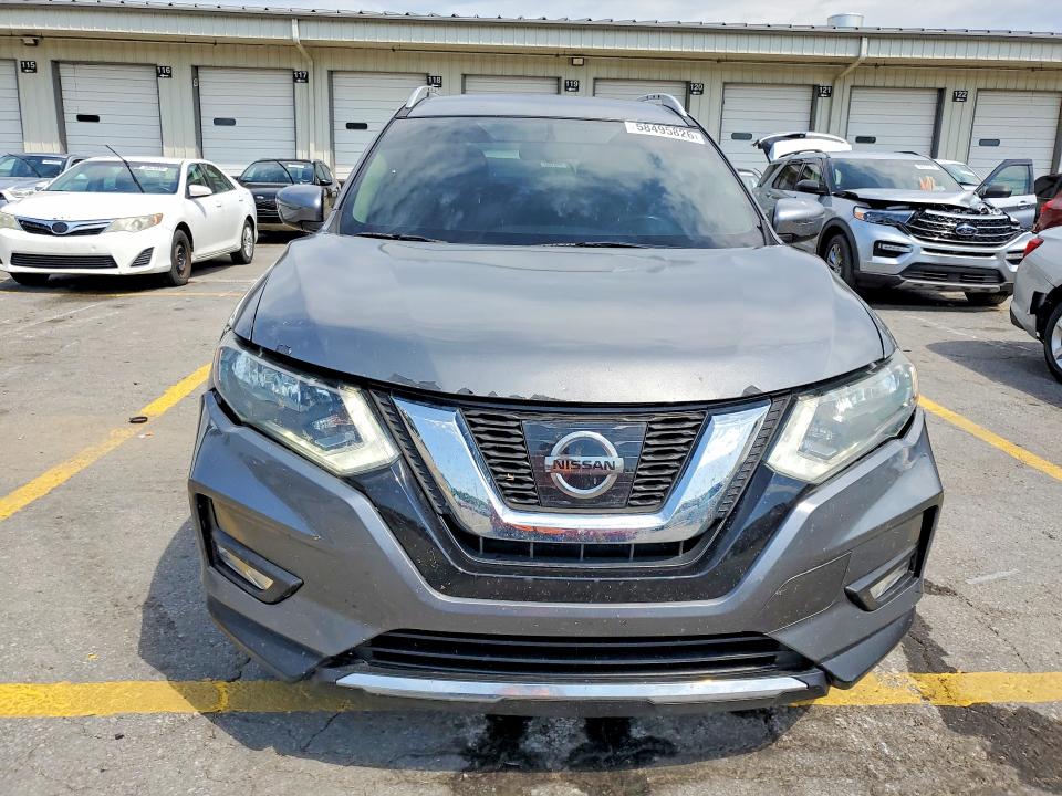 2017 Nissan Rogue VIN KNMAT2MT7HP611030 COPART salvage auction — FRONT END, Ky - Cert Of Title-Salvage, sold $1,950 on 2026-07-30 (photo 5)