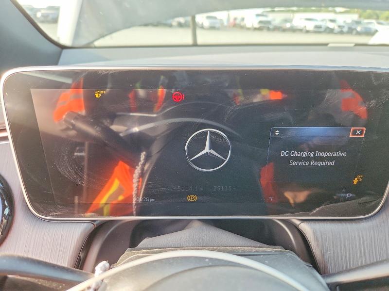 2023 Mercedes-benz Eqe VIN 4JGGM1CB0PA039127 COPART salvage auction — FRONT END, Ca - Salvage Certificate, sold $17,900 on 2026-07-14 (photo 9)