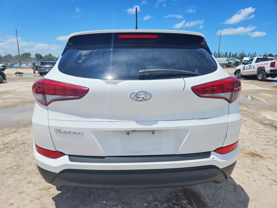 2017 Hyundai Tucson VIN KM8J23A48HU470181 COPART salvage auction — REAR END, Fl - Cert Of Title Slvg Rebuildable, sold $3,750 on 2026-07-02 (photo 6)