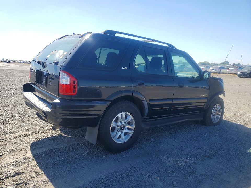 2002 Isuzu Rodeo VIN 4S2CK58W324335881 COPART salvage auction — FRONT END, CA - SALVAGE CERTIFICATE, sold $100 on 2026-07-09 (photo 3)