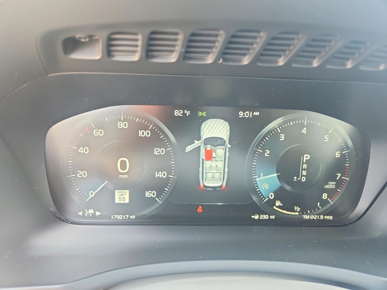 2017 Volvo XC90 VIN YV4A22PK3H1182782 COPART salvage auction — All Over, AL - CERT OF TITLE-SALVAGE TITLE, sold $4,700 on 2026-07-09 (photo 9)