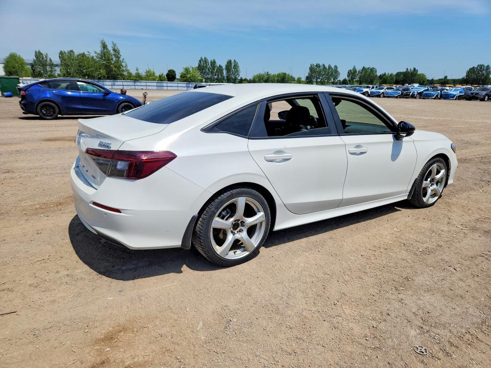 2025 Honda Civic VIN 2HGFE4F86SH000696 COPART salvage auction — ROOF, On - Permit No Brand - Unfit, sold $12,700 on 2026-07-30 (photo 3)