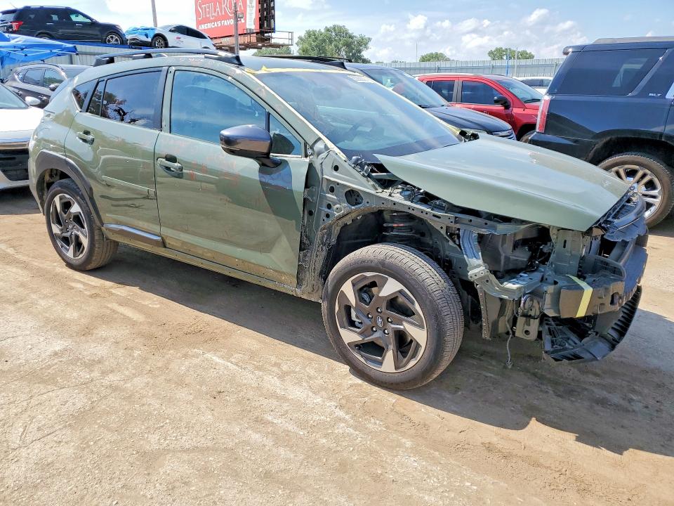 2026 Subaru Crosstrek VIN 4S4GUHL65T3704520 COPART salvage auction — HAIL, KS - CERT OF TITLE-SALVAGE, sold $10,400 on 2026-07-20 (photo 4)