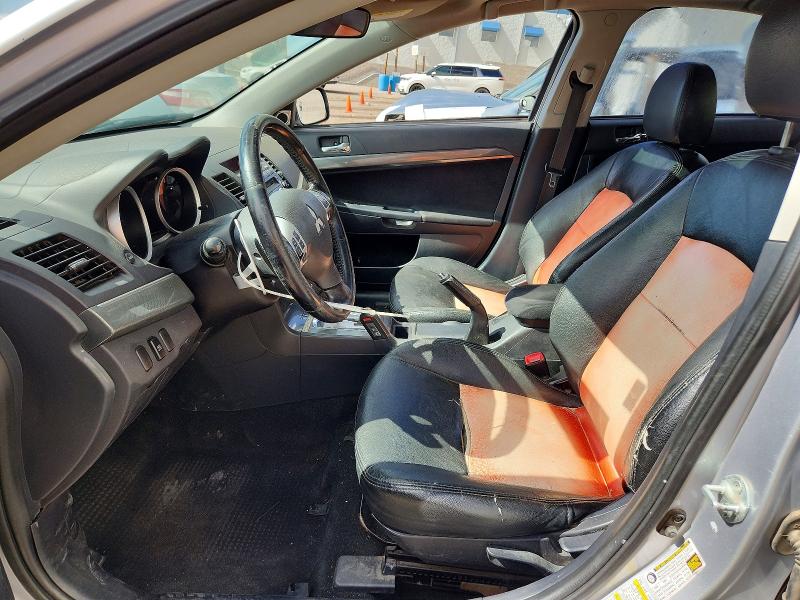 2010 Mitsubishi Lancer VIN JA32U8FWXAU003116 COPART salvage auction — REAR END, Nm - Cert Of Title-Salvage, sold $800 on 2026-07-09 (photo 7)