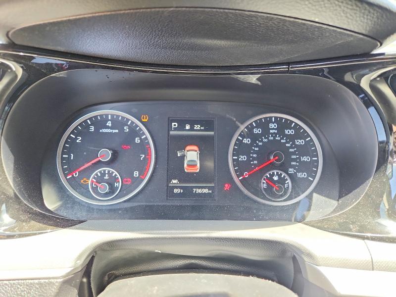 2022 Kia K5 VIN 5XXG24J27NG118035 COPART salvage auction — FRONT END, CA - CERTIFICATE OF TITLE, sold $1,700 on 2026-07-28 (photo 9)
