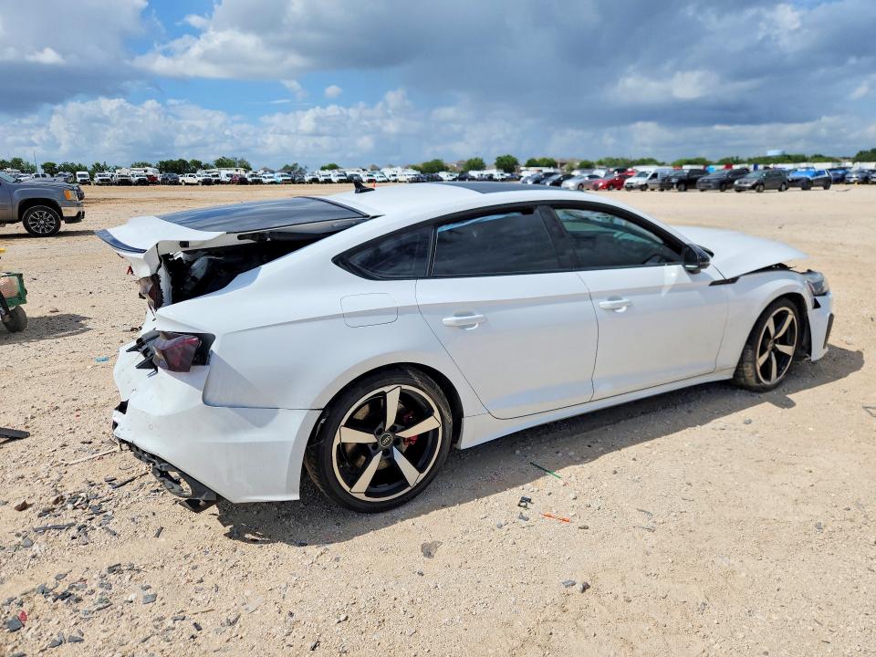 2023 Audi A5 VIN WAUFACF57PA050486 COPART salvage auction — REAR END, Tx - Salvage Vehicle Title, sold $3,400 on 2026-07-23 (photo 3)