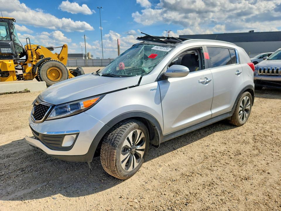 2011 Kia Sportage VIN KNDPCCA67B7166262 COPART salvage auction — SIDE, Ab - Bos - Salvage, sold $725 on 2026-07-16 (photo 1)
