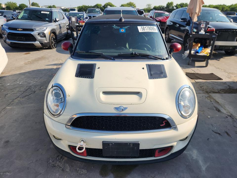 2014 Mini VIN WMWZP3C57ET298352 COPART salvage auction — REAR END, Tx - Salvage Vehicle Title, sold $850 on 2026-08-06 (photo 5)