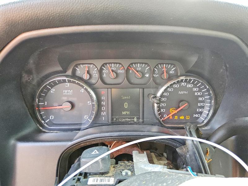 2016 Chevrolet Silverado 2500 VIN 1GC2KUEG9GZ133457 COPART salvage auction — HAIL, In - Certificate Of Title, sold $6,200 on 2026-07-02 (photo 9)