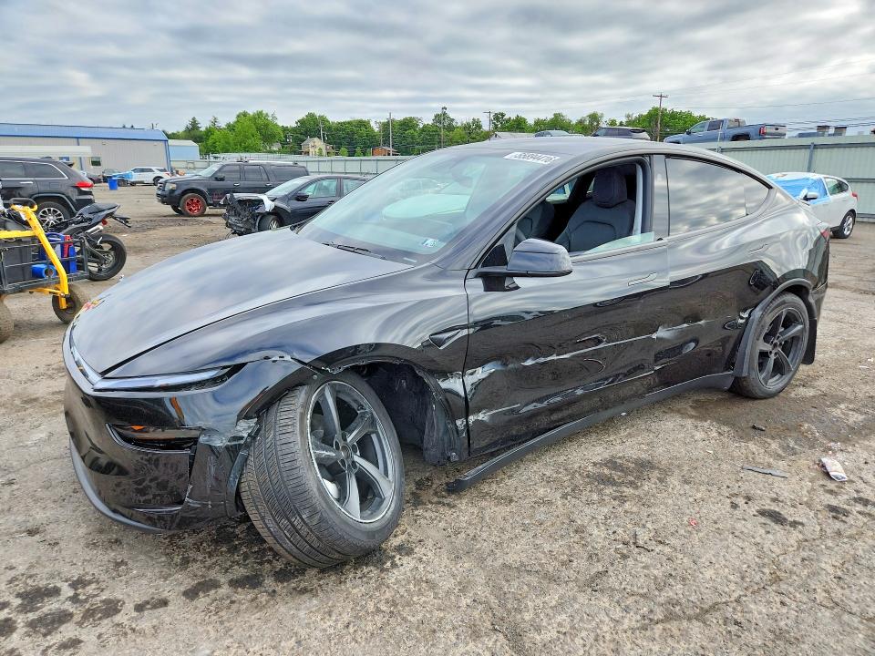 2026 Tesla VIN 7SAYGDEEXTA477602 COPART salvage auction — SIDE, PA - CERTIFICATE OF SALVAGE, sold $15,200 on 2026-07-28 (photo 1)
