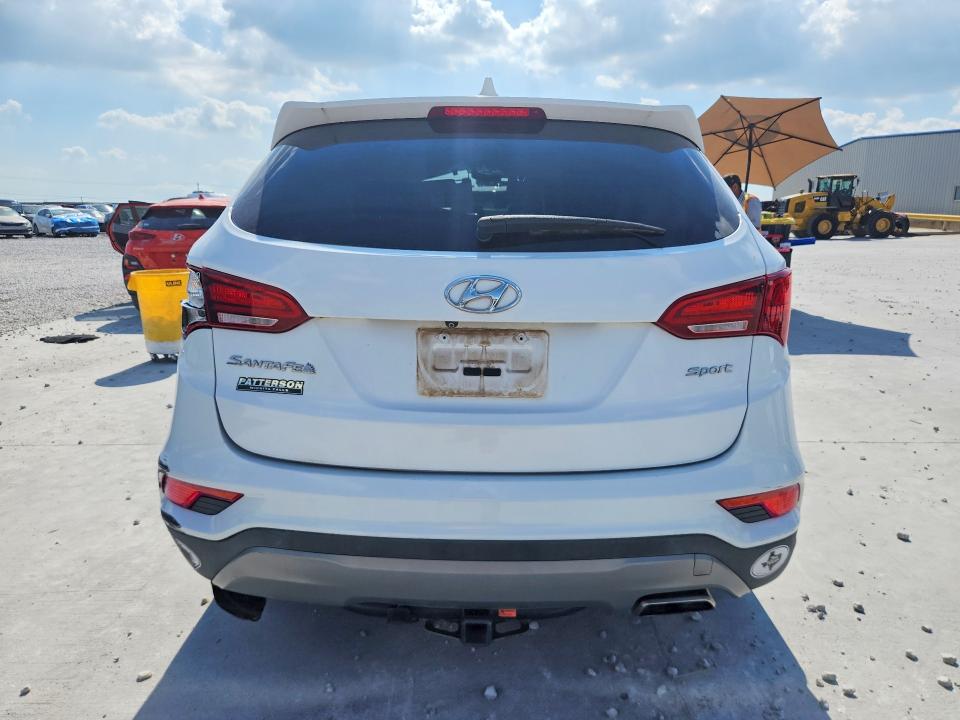 2017 Hyundai VIN 5XYZU3LB5HG398340 COPART salvage auction — ROLLOVER, Tx - Nonrepairable Title, sold $950 on 2026-07-24 (photo 6)