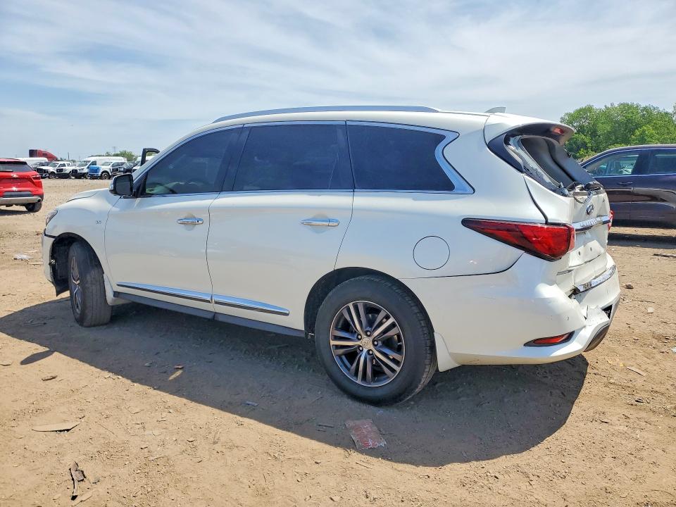 2017 Infiniti Qx60 VIN 5N1DL0MM7HC545575 COPART salvage auction — REAR END, Il - Salvage Certificate, sold $1,900 on 2026-07-10 (photo 2)