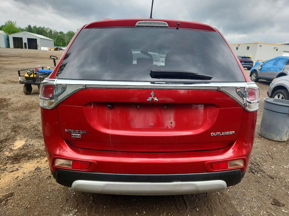2015 Mitsubishi Outlander VIN JA4AZ2A3XFZ601915 COPART salvage auction — FRONT END, On - Permit Salvage, sold $200 on 2026-07-14 (photo 6)