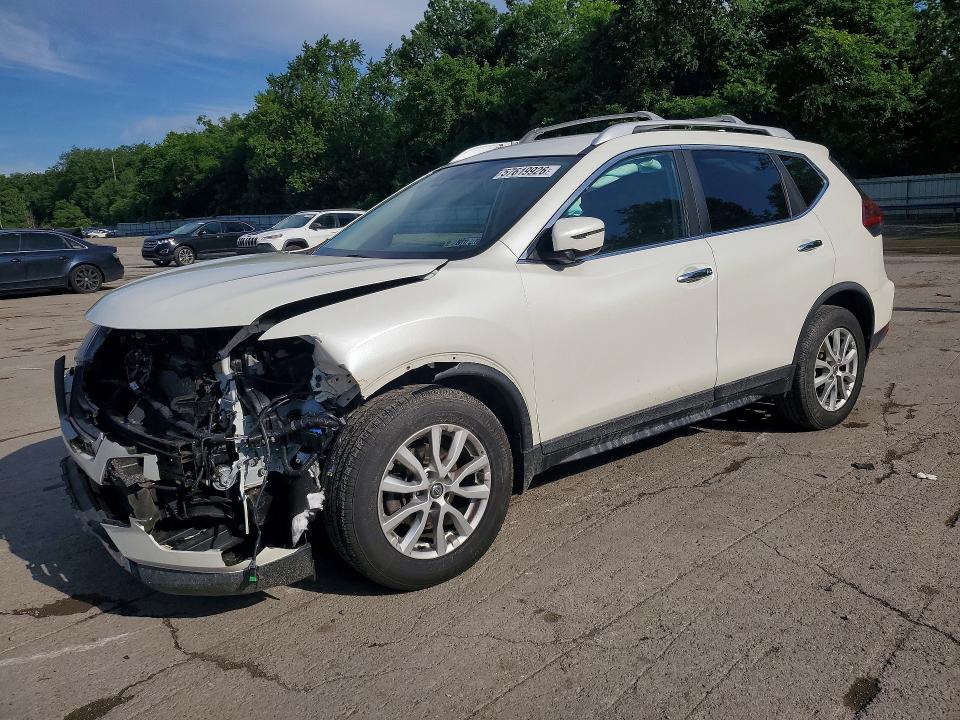 2020 Nissan Rogue VIN KNMAT2MV8LP539622 COPART salvage auction — FRONT END, Pa - Certificate Of Salvage, sold $4,150 on 2026-07-02 (photo 1)