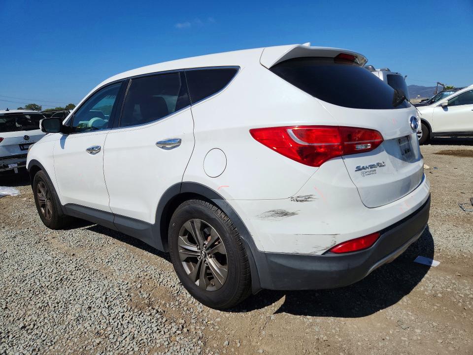 2013 Hyundai Santa fe VIN 5XYZUDLB6DG041751 COPART salvage auction — FRONT END, CA - SALVAGE CERTIFICATE, sold $2,400 on 2026-07-17 (photo 2)