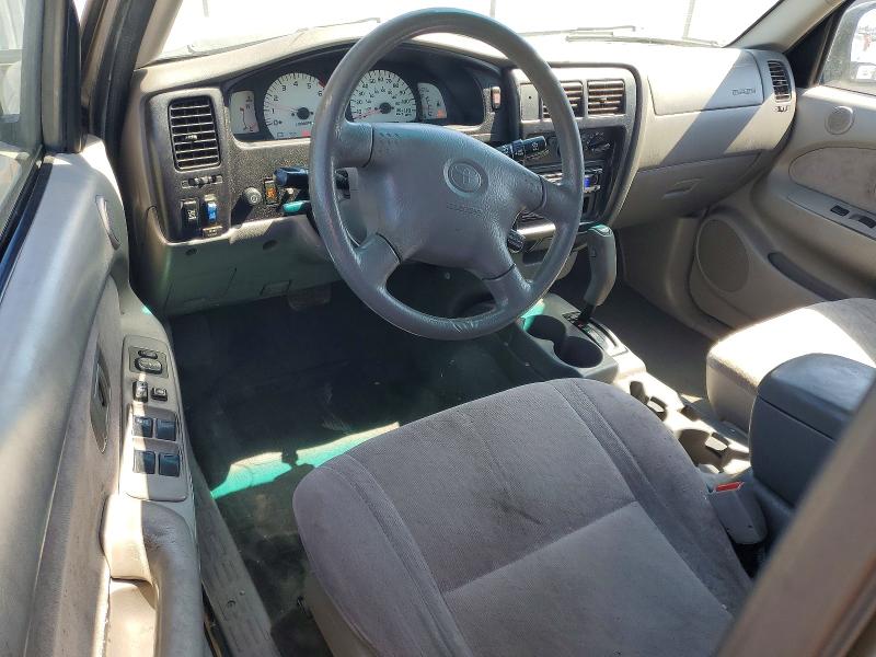 2002 Toyota Tacoma VIN 5TEGN92N42Z894763 COPART salvage auction — FRONT END, CA - SALVAGE CERTIFICATE, sold $20 on 2026-07-21 (photo 8)