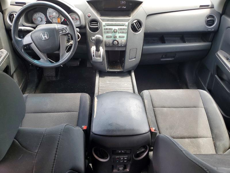 2011 Honda Pilot VIN 5FNYF4H25BB064120 COPART salvage auction — FRONT END, Pa - Certificate Of Salvage, sold $975 on 2026-07-09 (photo 8)