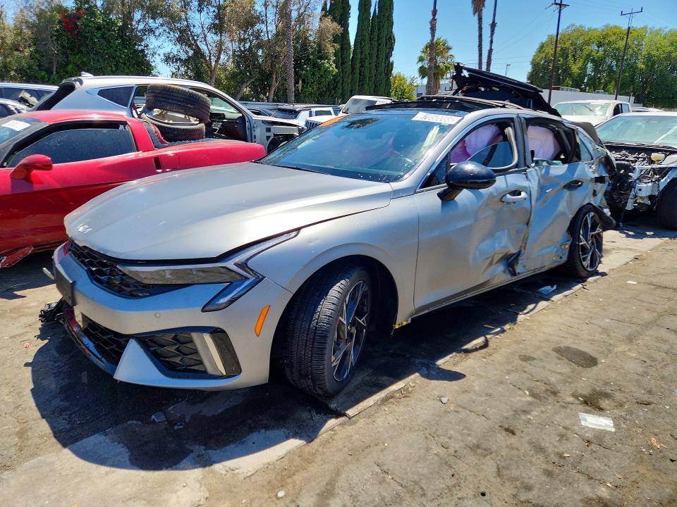 2025 Kia K5 VIN KNAG64J78S5376173 COPART salvage auction — ALL OVER, Ca - Certificate Of Title, sold $600 on 2026-07-07 (photo 1)