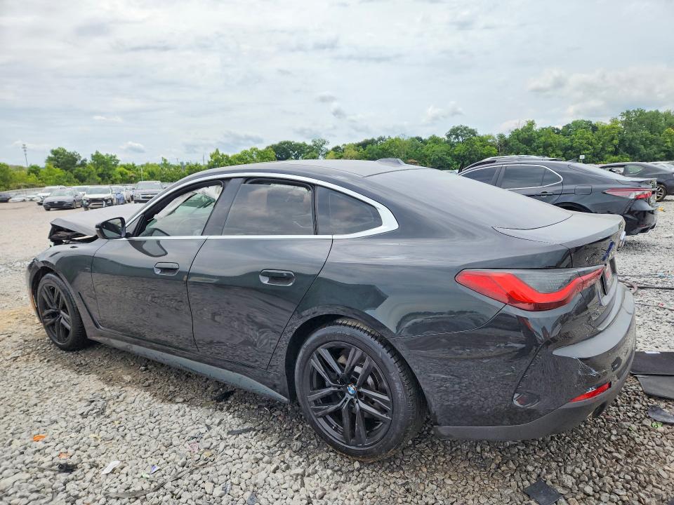 2022 BMW 4er VIN WBA63AV01NFM24269 COPART salvage auction — FRONT END, Al - Cert Of Title-Salvage Title, sold $9,300 on 2026-08-18 (photo 2)